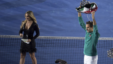 Roger Federer se pone el sombrero y lanza el reto ‘tenis en casa’.