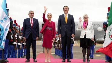 Claudia Sheinbaum llega a Honduras para la IX cumbre de la Celac