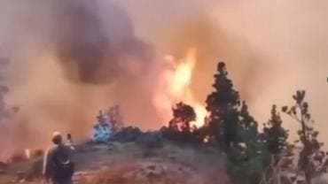 Sube a tres el número de muertos por incendio en Santa María Peñoles