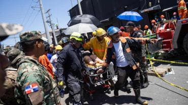 Suben a 44 los muertos por el desplome del techo de una discoteca en República Dominicana