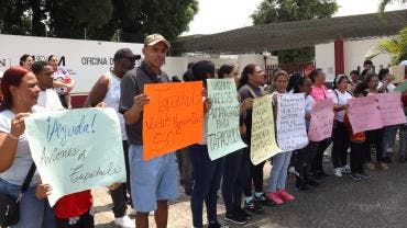 venezolanos exigen Chiapas vuelos repatriacion
