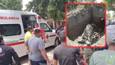 Caen seis niños en fosa séptica durante recreo en kínder de Guasave