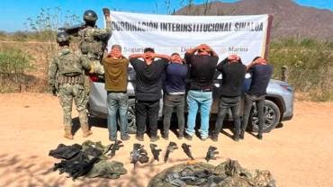 Detenidos en Sinaloa