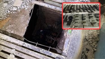 Hallan túnel y arsenal tras balacera en penal de Aguaruto, Sinaloa 