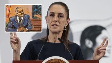 ‘Hay justicia’ Sheinbaum celebra sentencia contra García Luna y su esposa en EU