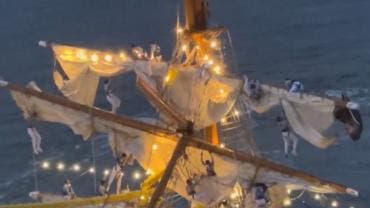 mueren dos cadetes Semar choque Puente Brooklyn