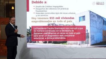 Infonavit realiza censo a 933 mil viviendas con problemas
