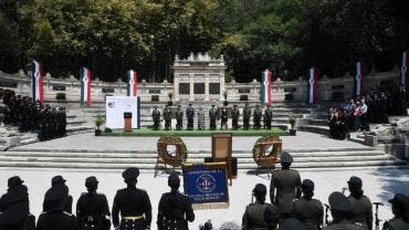 Rinden homenaje póstumo a sargento Maximiliano Gutiérrez, último integrante del Escuadrón 201
