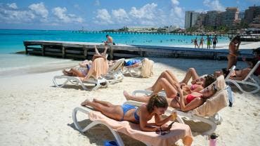 repunta turismo internacional marzo Inegi