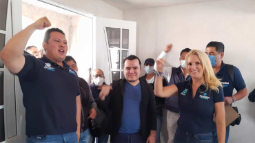 Se unen petistas a Romina Contreras