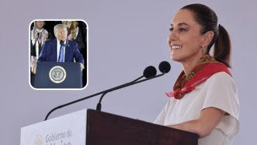 Sheinbaum rechaza oferta de Trump de enviar militares para combatir al narco