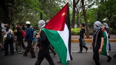 marcha Gaza pide Senado condenar genocidio
