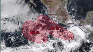 Amenaza ‘Bárbara’ con convertirse en ciclón tropical este fin de semana