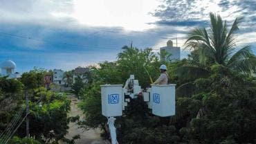 CFE restablece energía a 91.7% de usuarios afectados por ‘Erick’ en Oaxaca y Guerrero