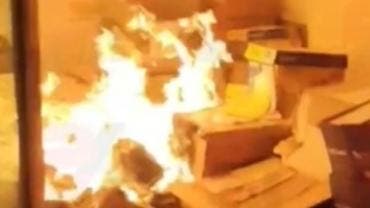 CNTE CETEG incendia edificio SNTE CDMX