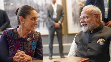 dialoga Sheinbaum primer ministro India G7