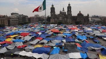 fracasa dialogo CNTE 4T sigue planton paro