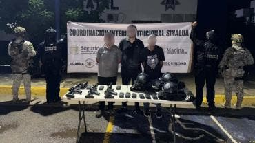 Rescatan a mujer secuestrada en Culiacán; detienen a tres y aseguran armas