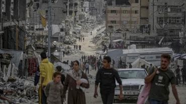 ONU, alarmada por propuesta israelí de reubicar a toda Gaza en Rafah