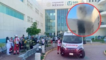 Controlan incendio en el Nuevo Hospital General de Culiacán