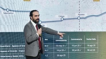 Hay cuatro lineas trenes pasajeros construccion Andres Lajous Loaeza