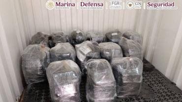 incautan mas media tonelada cocaina Oaxaca