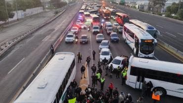 levantan bloqueo Mexico-Puebla