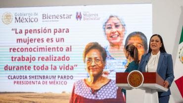 mas un millon mujeres reciben Programa Mujeres Bienestar