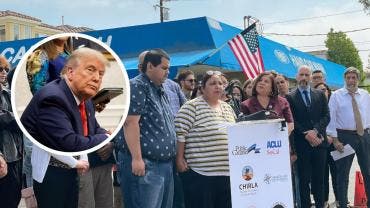 Presentan demanda ‘histórica’ contra Trump por redadas migratorias en LA