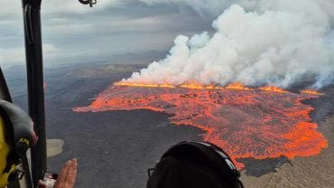 Volcán Islandia