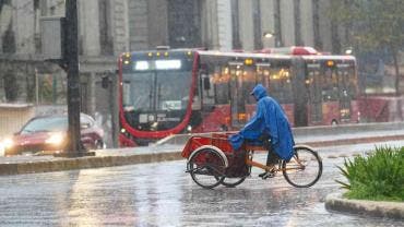 Activan alertas naranja y amarilla por fuertes lluvias y granizo esta tarde y noche