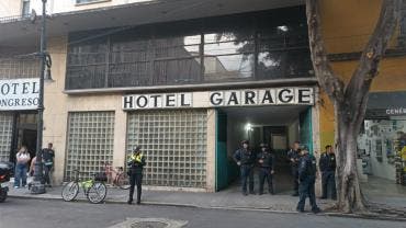 balean extranjera hotel Metro San Cosme