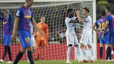 Barcelona no puede con un Bayern de Múnich superior