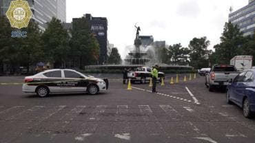 Cierran carriles centrales de Paseo de la Reforma por filmación; conoce las rutas alternas
