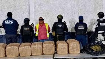 Detienen a hombre con más de 130 kilos de marihuana en El Carmen, NL