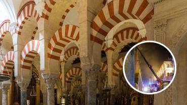 Incendio Mezquita Catedral Córdoba