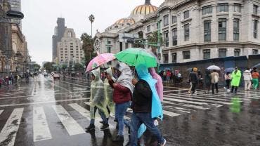 Prevén lluvias fuertes, posible granizo y actividad eléctrica para esta tarde en CDMX