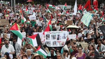 protestan CDMX exigen paz Gaza