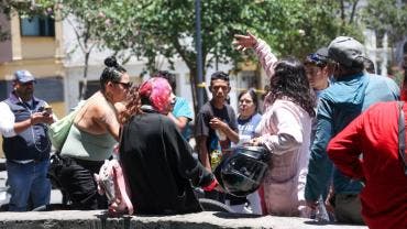 protestan vecinos reubicacion Comuna 420