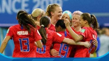 Estados Unidos acribilla a Tailandia en la Copa Mundial Femenil de Francia 2019