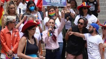 Se registra afluencia de 250 mil asistentes en Marcha de Orgullo: Sheinbaum