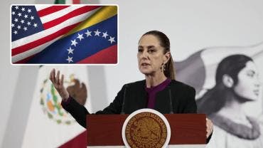Sheinbaum aboga por la no intervención ante el despliegue militar de EU cerca de Venezuela