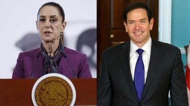 Claudia Sheinbaum Pardo y Marco Rubio