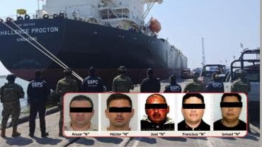 Detenidos huachicol fiscal