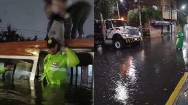 Clara Brugada, jefa de Gobierno, confirmó el despliegue de vehículos hidroneumáticos y brigadas en las zonas más afectadas.