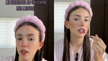 La influencer contó cómo fue su vida durante su breve reclusión