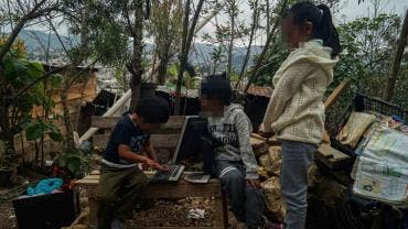 Niños jugando 