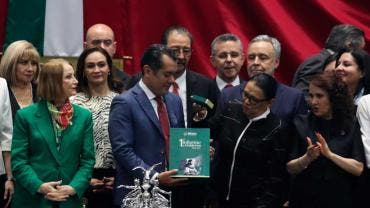 Rosa Icela Rodríguez en la Cámara de Diputados