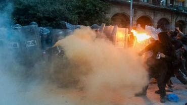 Agresiones a policías 