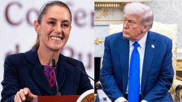 Claudia Sheinbaum y Donald Trump 